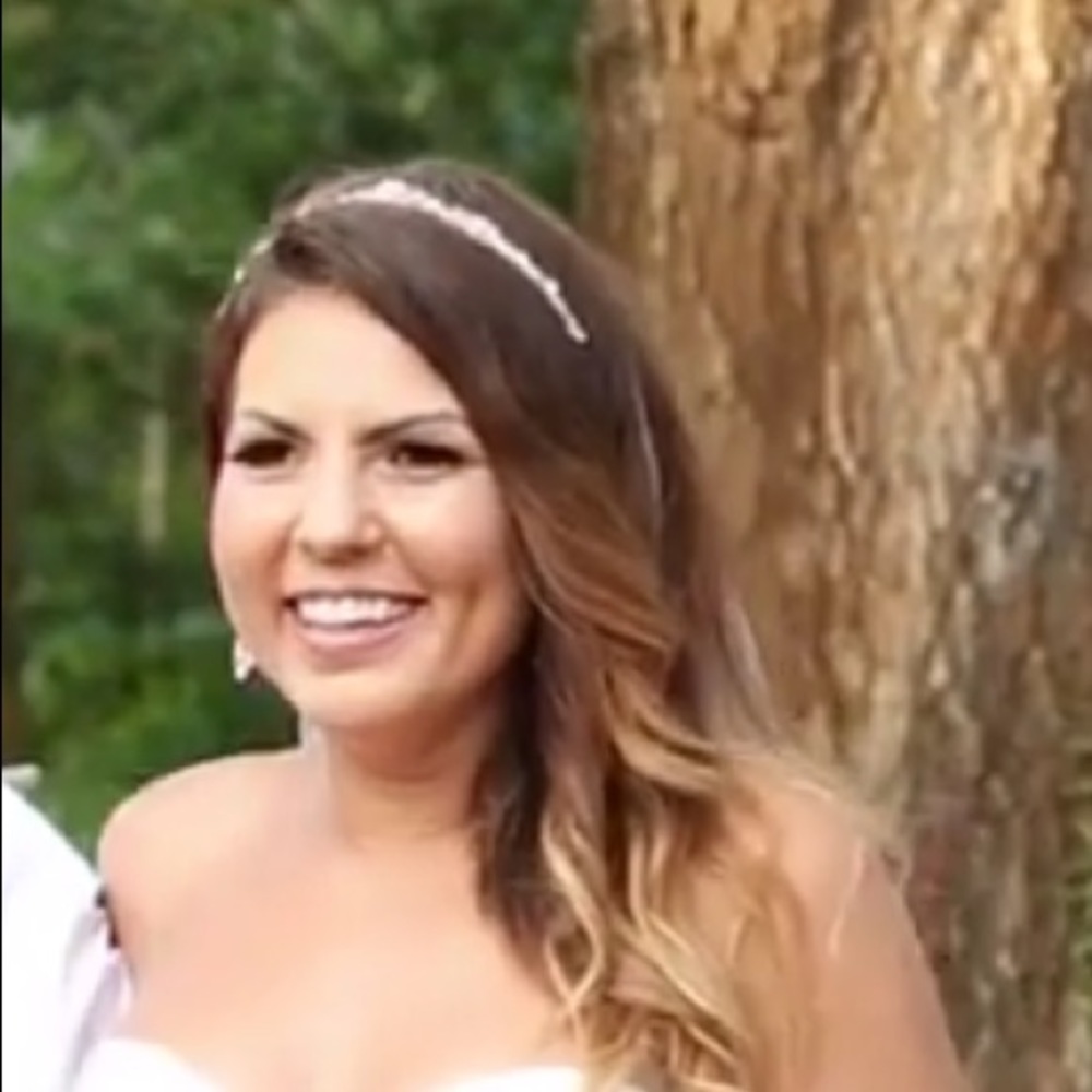 David’s Bridal diamond crown/Headband - Picture 8 of 8